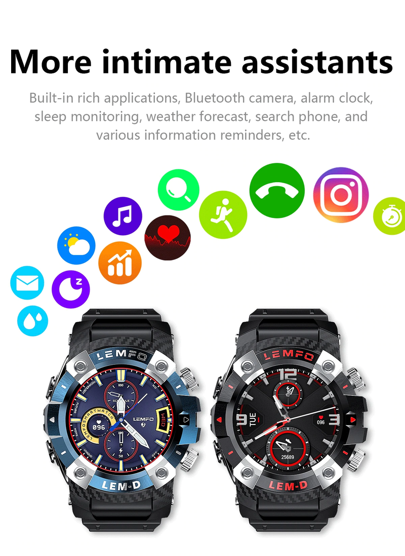 Smart Watch Wireless Bluetooth 5.0 Earphone 2 In 1