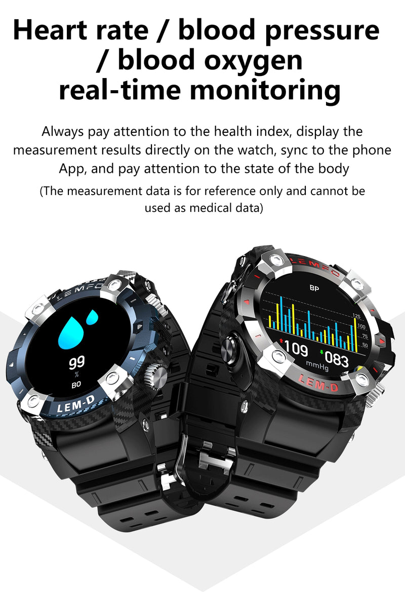 Smart Watch Wireless Bluetooth 5.0 Earphone 2 In 1