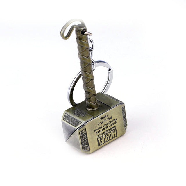 Thor Hammer Beer Bottle Opener Keychain