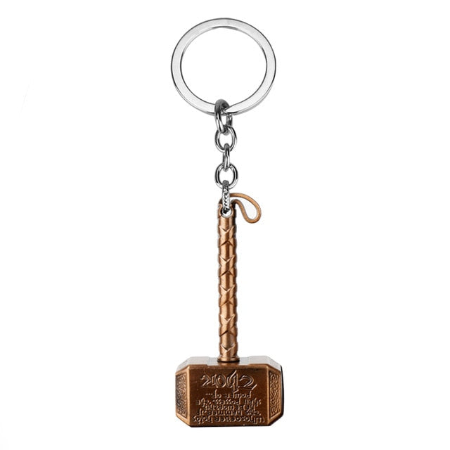 Thor Hammer Beer Bottle Opener Keychain