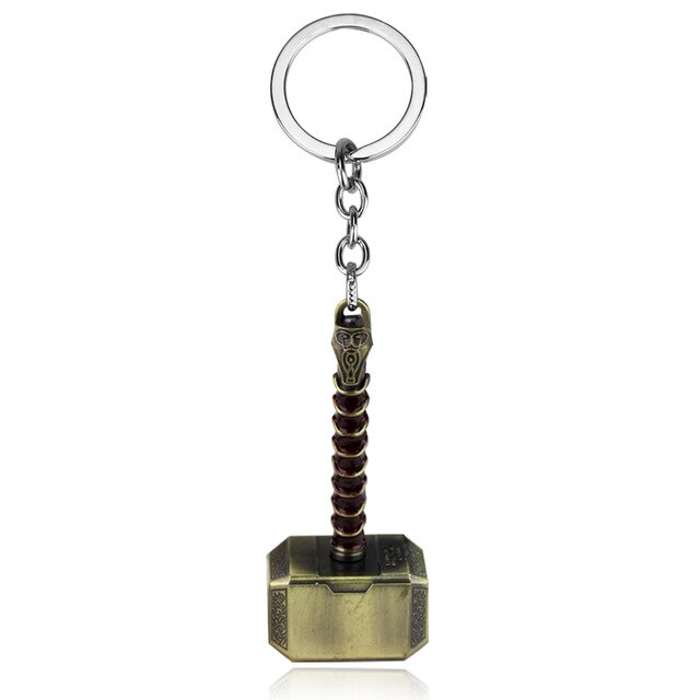 Thor Hammer Beer Bottle Opener Keychain