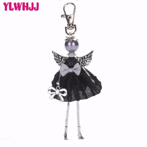 Handmade Doll baby cute Women keychain Car Pendant