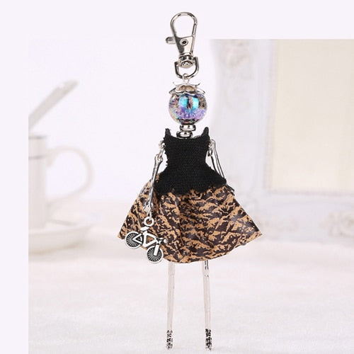 Handmade Doll baby cute Women keychain Car Pendant