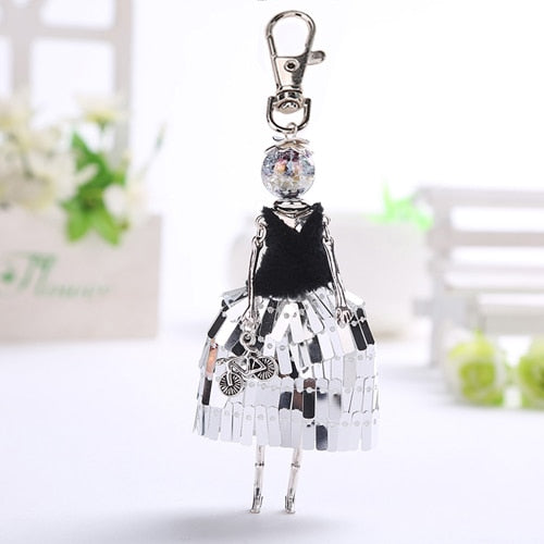 Handmade Doll baby cute Women keychain Car Pendant