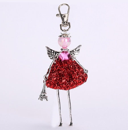 Handmade Doll baby cute Women keychain Car Pendant