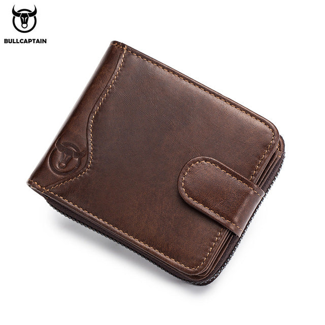 BULLCAPTAIN Leather Wallet