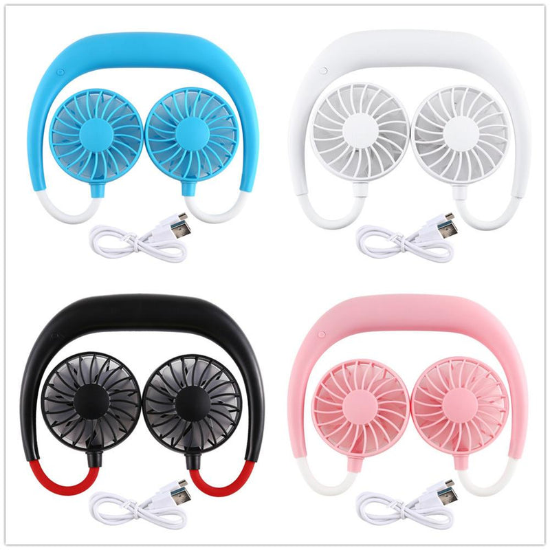 Chiller Hand-free Rechargeable Dual Fan