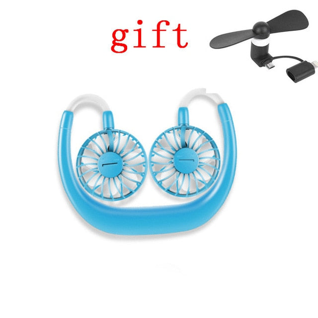 Chiller Hand-free Rechargeable Dual Fan